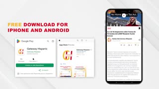 Download our GATEWAY HISPANIC app and stay informed at all times