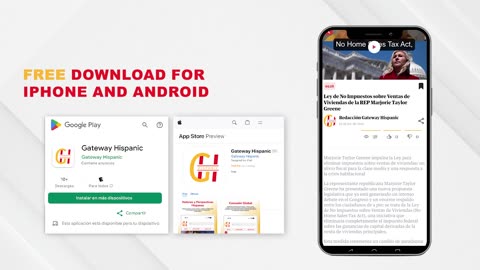 Download our GATEWAY HISPANIC app and stay informed at all times