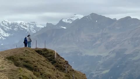 Beautiful Views from Mannlichen in Switzerland & The Steep Royal Walk!
