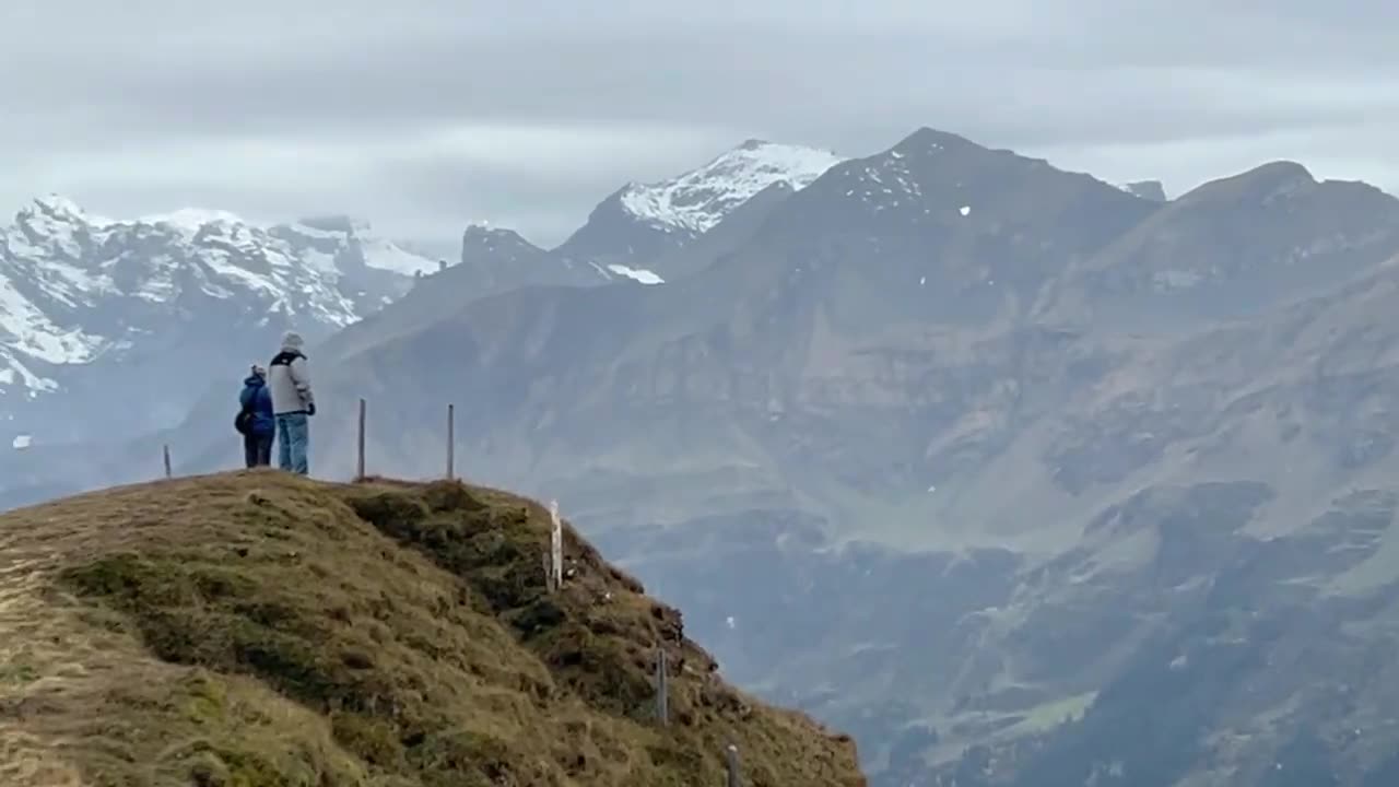 Beautiful Views from Mannlichen in Switzerland & The Steep Royal Walk!