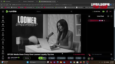 EP138: Media Goes Crazy Over Loomer Loyalty Tip Line - simulcast