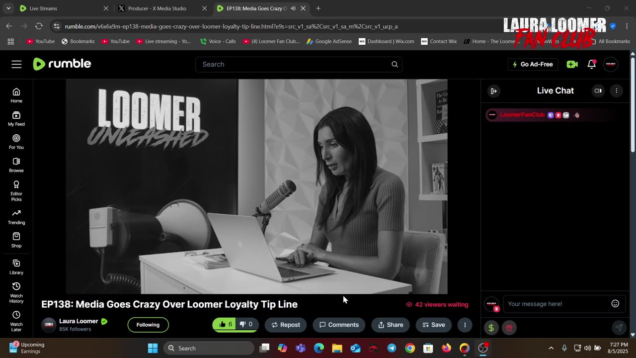 EP138: Media Goes Crazy Over Loomer Loyalty Tip Line - simulcast