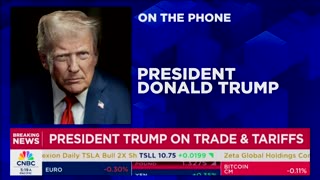 President Trump says that within the next week or so, we're going to be announcing tariffs on pharmaceuticals!