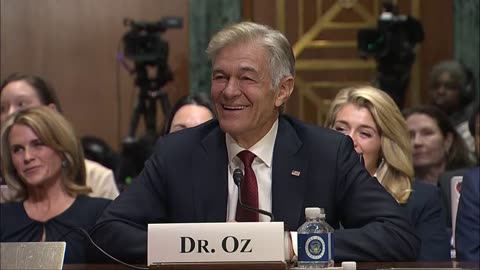 President Donald Trump's nominee Dr. Mehmet Oz faces Senate hearing - March 14, 2025