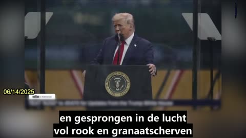 【NL】Trump: Amerikaans leger heeft bajonetten in de harten van sinistere rijken gestoken