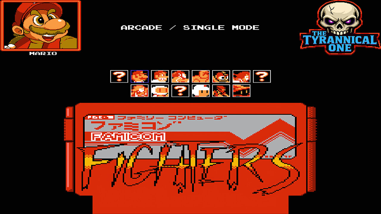 Famicom Fighters Arcade / Solo Mode Mario