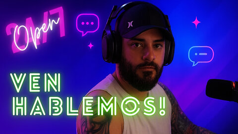 VEN HABLEMOS UN RATO!