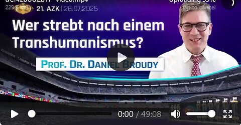 21. AZK - Prof. Dr. Daniel Broudy: Transhumanismus und Posthumanismus 16.o8.2025