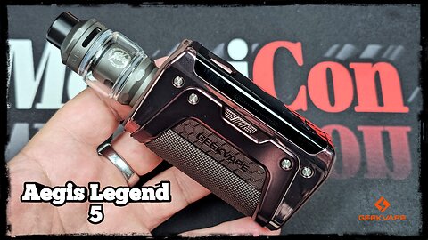 Aegis Legend 5 Kit By Geekvape "Ελληνική Παρουσίαση" “Greek review“