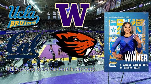 UCLA and Jordan Chiles show they're the Best of the West at the Quad