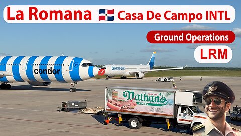 ✈️ Condor Airbus A339 and discover. Airbus A333 rendezvous at La Romana 🇩🇴 Airport