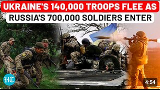 Ukraine's Desertions Skyrocket! Kyiv's 140,000 Troops Vanish As Russia Deploys 700,000 Strong Army