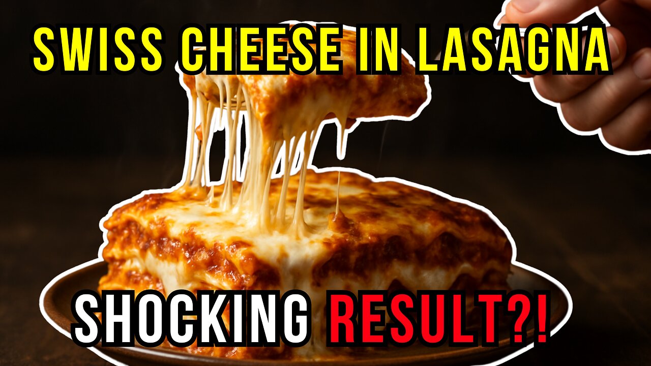 This Lasagna Recipe Broke the Internet—Because of Swiss Cheese 🧀🔥