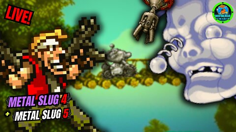THE WIERDEST ARCADE GAMES RETURN! - Metal Slug 4 + 5 + Advance #live #metalslug4 #metalslug5