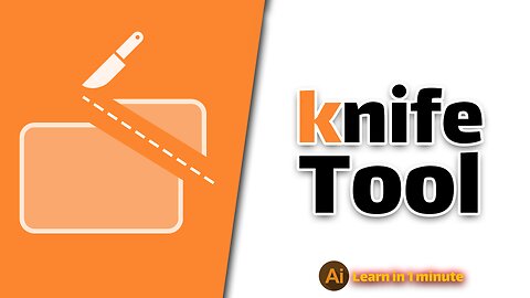 Knife Tool in Illustrator
