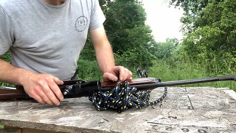 Offset scope bracket sight in attempt 2 and 3