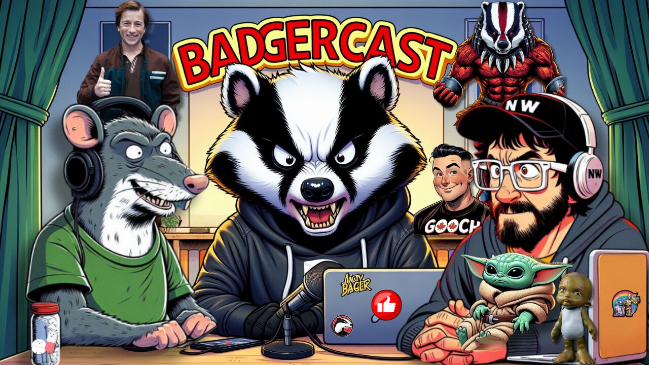 BIRTHDAY BadgerCast! Predator TRAILER Jimmy Olsen SHOW!? | BadgerCast 176