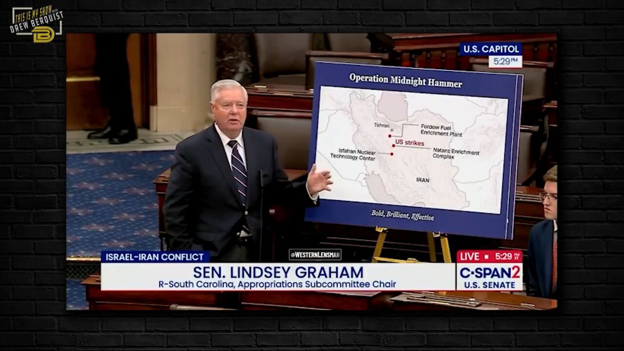 Lindsey Graham Gets Hit For Reckless Iranian Regime Change Rhetoric | Drew Berquist