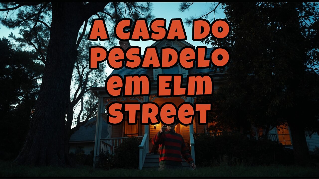 A Casa do Pesadelo em Elm Street. Horror e arrepios.