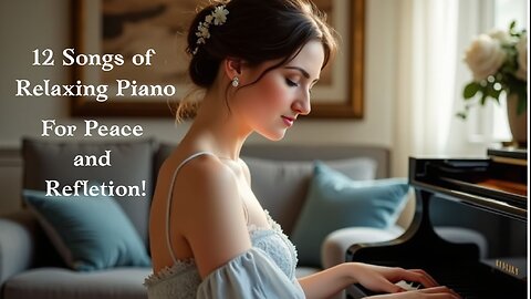 🎵12 Soothing Piano Melodies For Peace and Reflexion/ ❤️Give Hope and Love Music