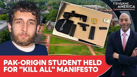 US Arrests Pak-Origin Man Over Alleged Delaware Campus Shooting Plan | Firstpost America | N18G