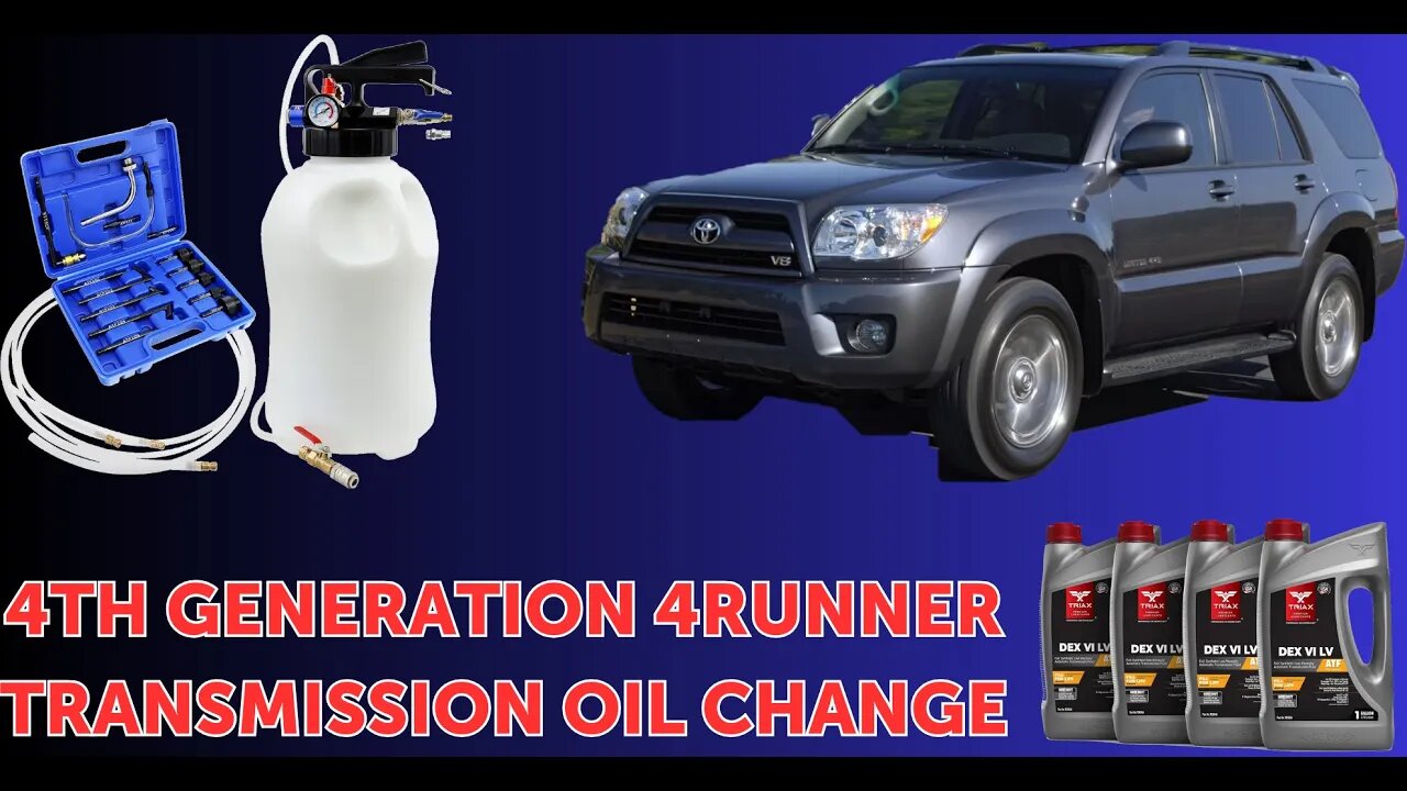 The Truth About Sealed Transmissions in 4Runners