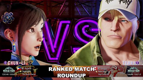 Kuya Kalbo SF6 Ranked Roundup. Chun Li Master Rank [Hori Fight Stick]