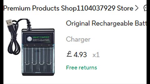 Rechargeable Battery Charger. #bought , #unboxed