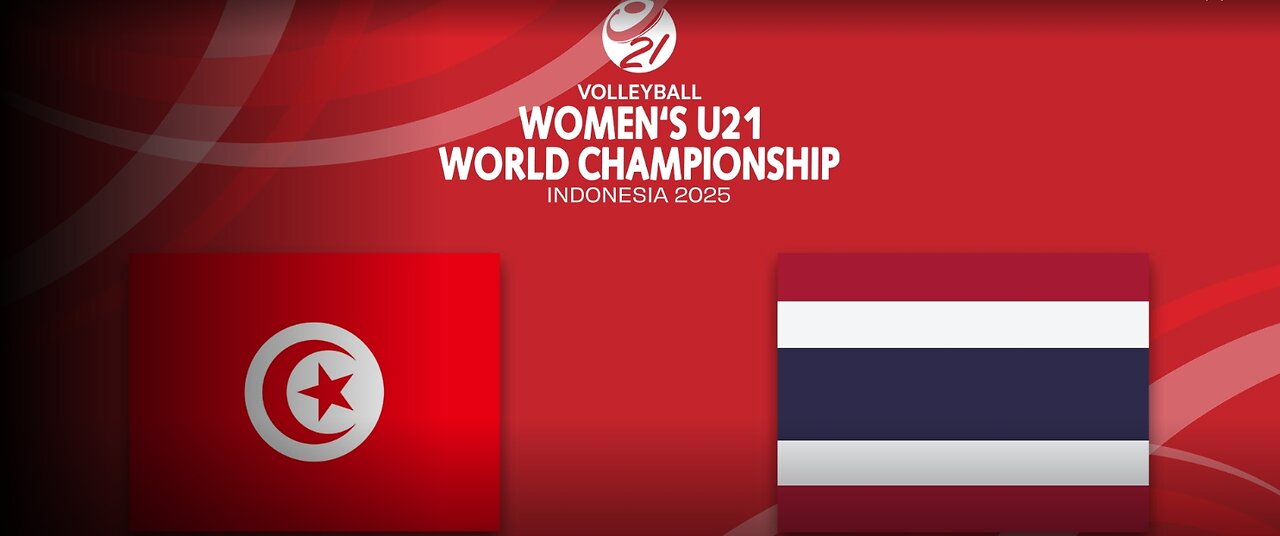 ถ่ายทอดสดวอลเลย์บอล ไทย - ตูนิเชีย