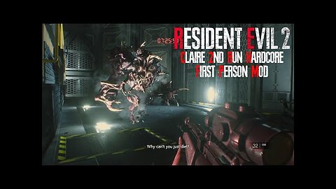 Resident Evil 2 Remake - Claire 2nd Run Hardcore in First Person Mod Full