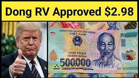 💥Breaking News Donald Trump Celebrating Investor's Dong RV Approved At $2.98 | iraqidinar News Today