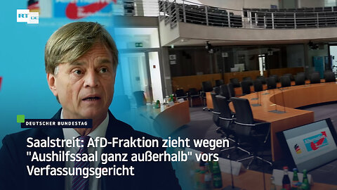 AfD-Vorwurf im Saalstreit: CDU hilft dabei, größte Opposition im Bundestag arbeitsunfähig zu machen