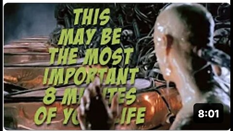 "The Most Important 8 Minutes of Your Life"