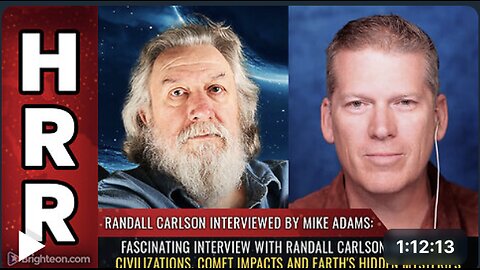 Fascinating interview with Randall Carlson about lost civilizations...