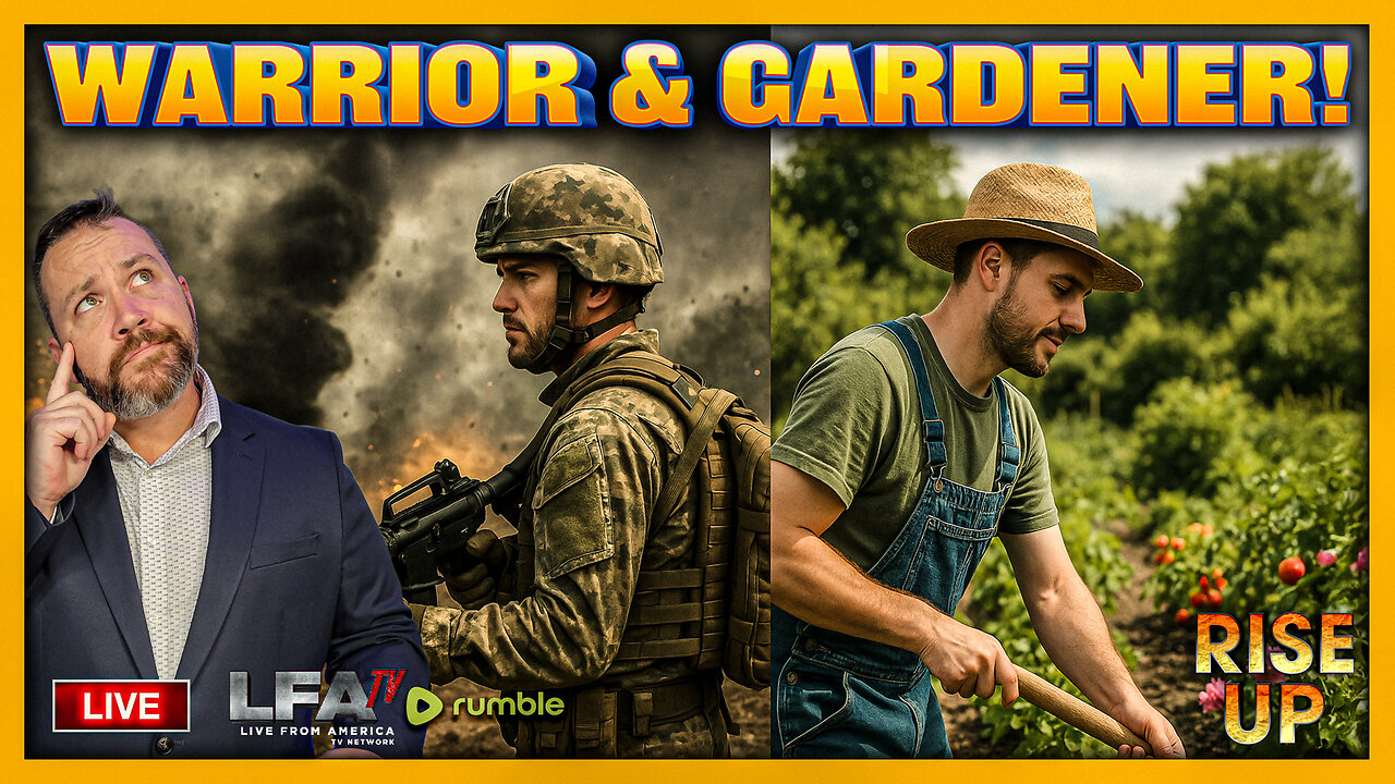 WARRIOR & GARDENER! | RISE UP 10.29.25 7:30AM