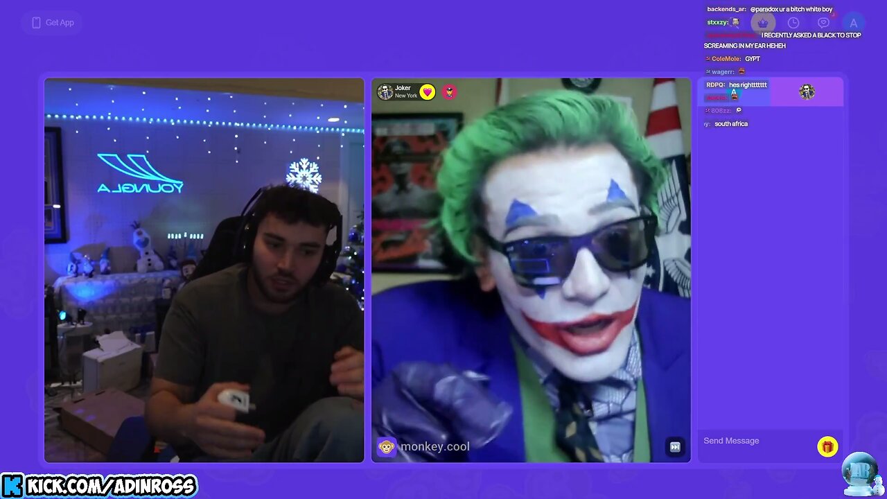 Gypsy Crusader clip 297 (talking with Adin Ross about Africa)