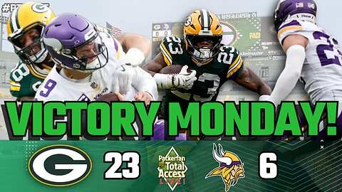 Victory Monday! These Packers DOMINATED The Vikings!
