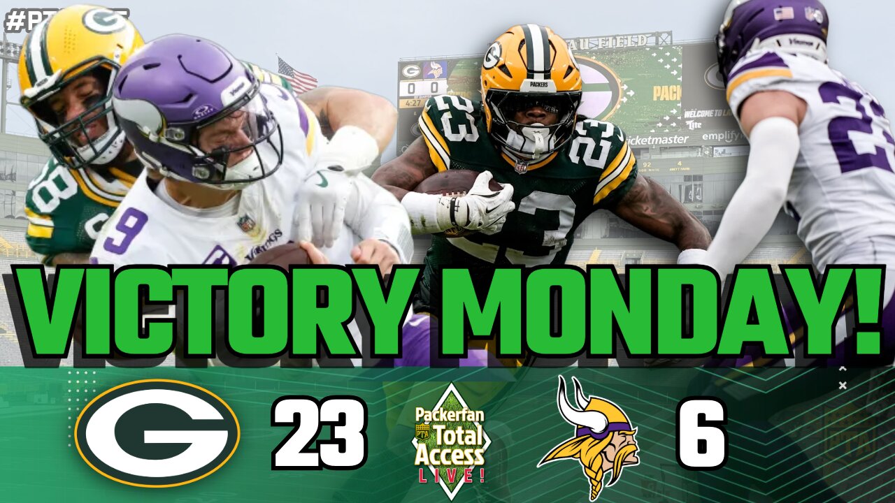Victory Monday! These Packers DOMINATED The Vikings!