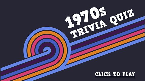 Quiz About The 70s