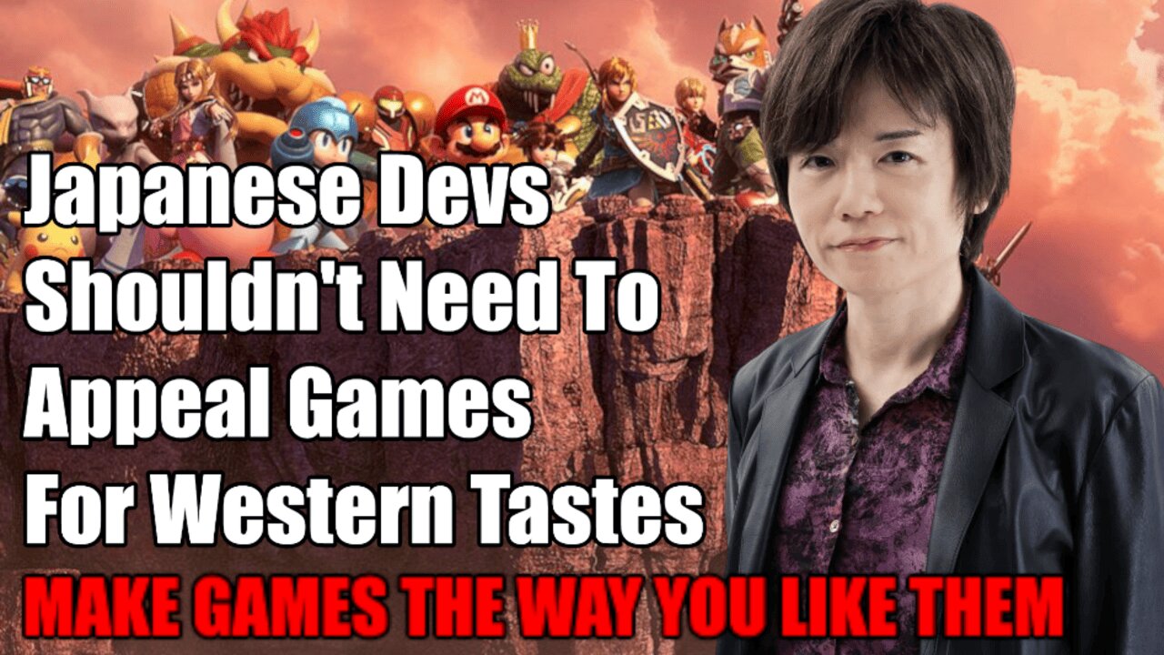 Sakurai Encourages Japanese Devs To Make Unique Japanese Games Instead Of Adapting Western Trends