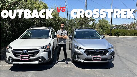 2025 Subaru OUTBACK vs CROSSTREK Comparison Video