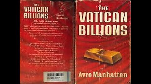 Babylon is fallen: roman catholic church is the biggest financial power in the world