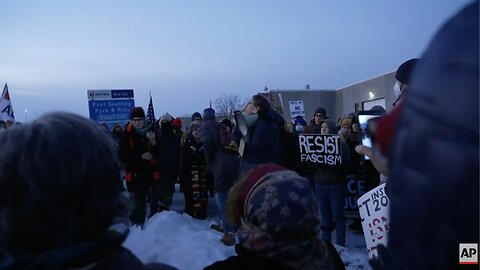 LIVE: Scene in Minneapolis after fatal ICE shooting