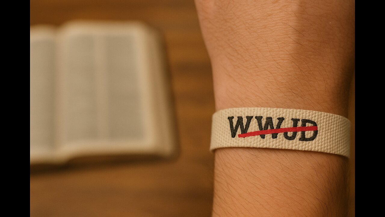 STOP Saying W.W.J.D.