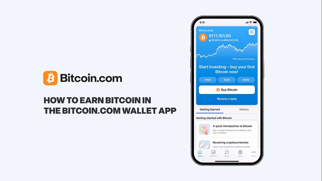 How to Earn Bitcoin in The Bitcoin.com Wallet App