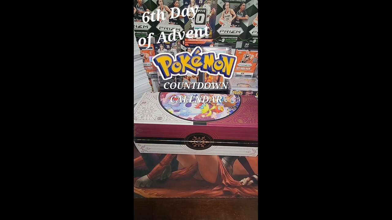 Advent Day 6, Pokémon Countdown Calendar