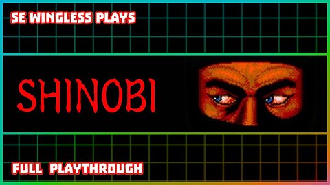 Shinobi (Arcade) Playthrough