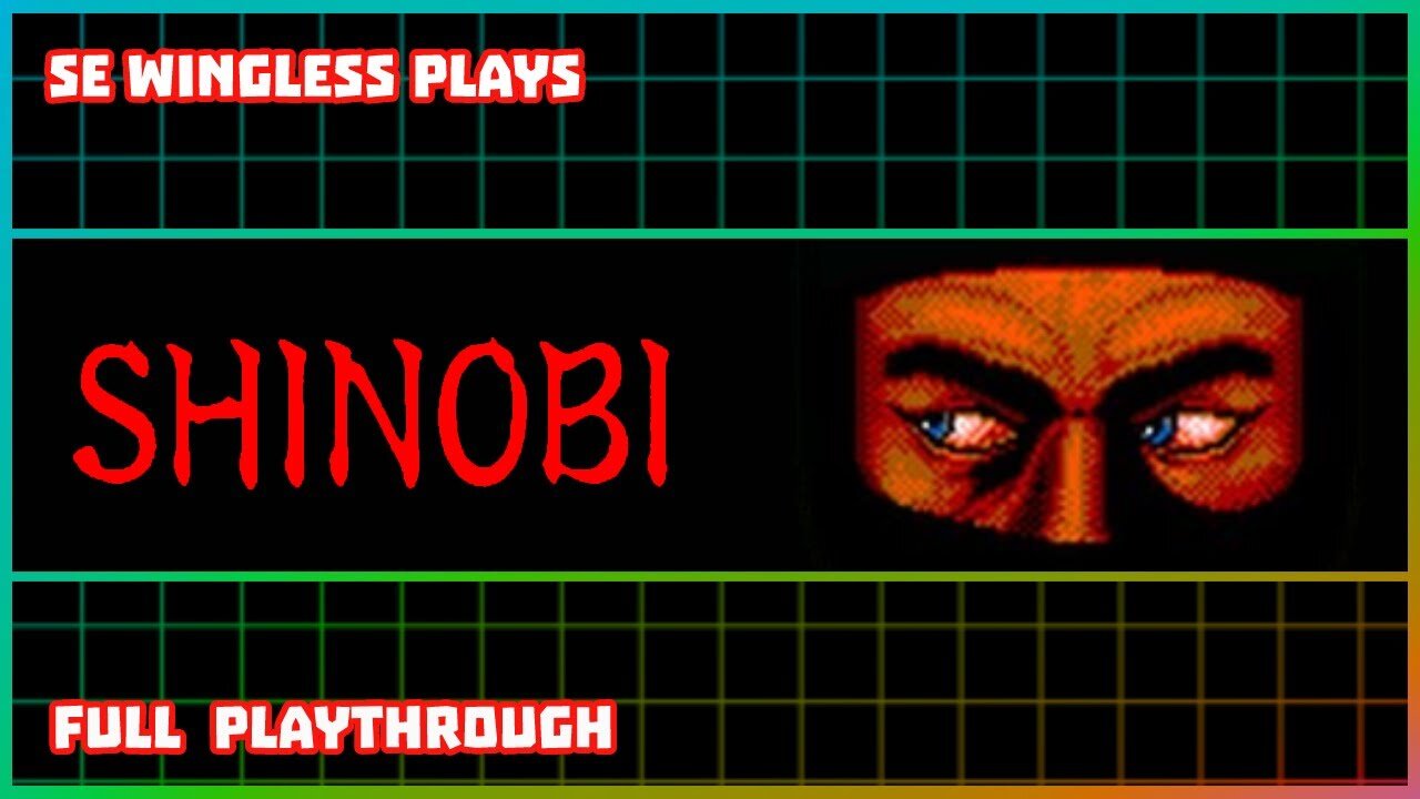 Shinobi (Arcade) Playthrough
