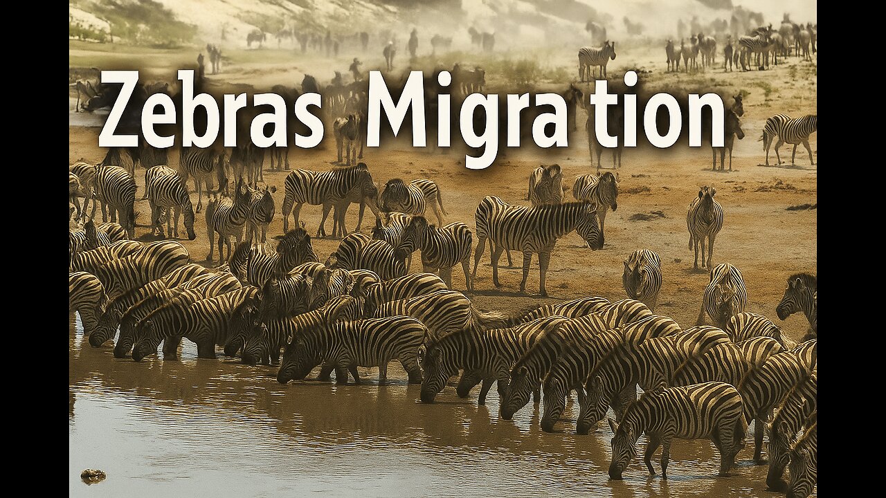 A Zebras Journey Through the Wild | Natures Great Migrations | Wild.in22