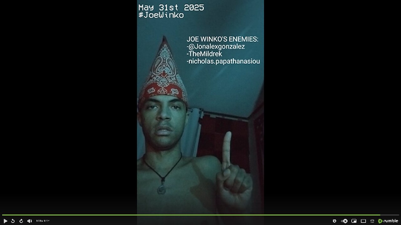 2025 05 31 - Vinluv will ALWAYS BE Joe Winko's friend